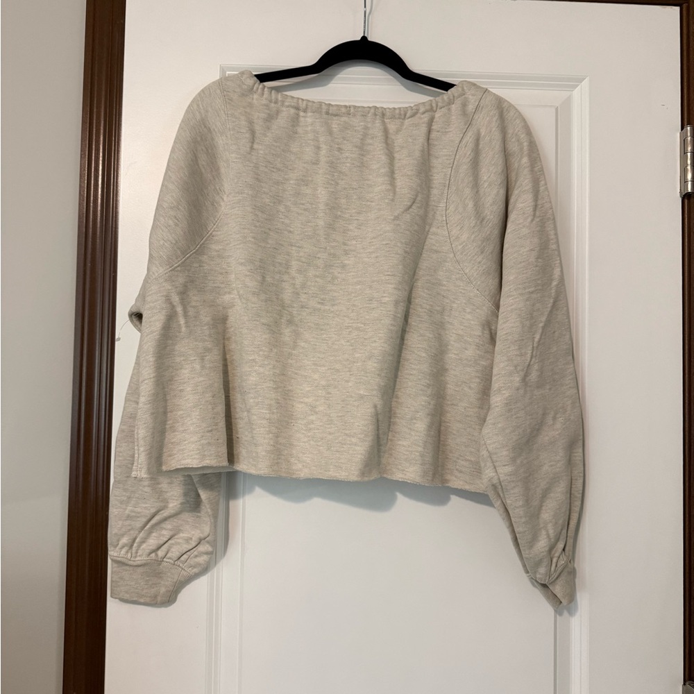 NWOT Free People For the Win Sweatshirt - Picture 4 of 4